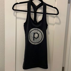 Black Pure Barre Racerback Tank